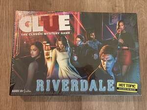 USAopoly Clue Riverdale Board Game 2-6 Players Ages 15+ New Sealed Hot Topic